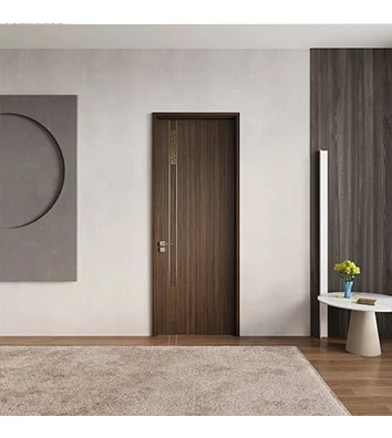 How to identify the quality of a Solid wood composite door when purchasing, such as checking the surface coating and internal structure?​